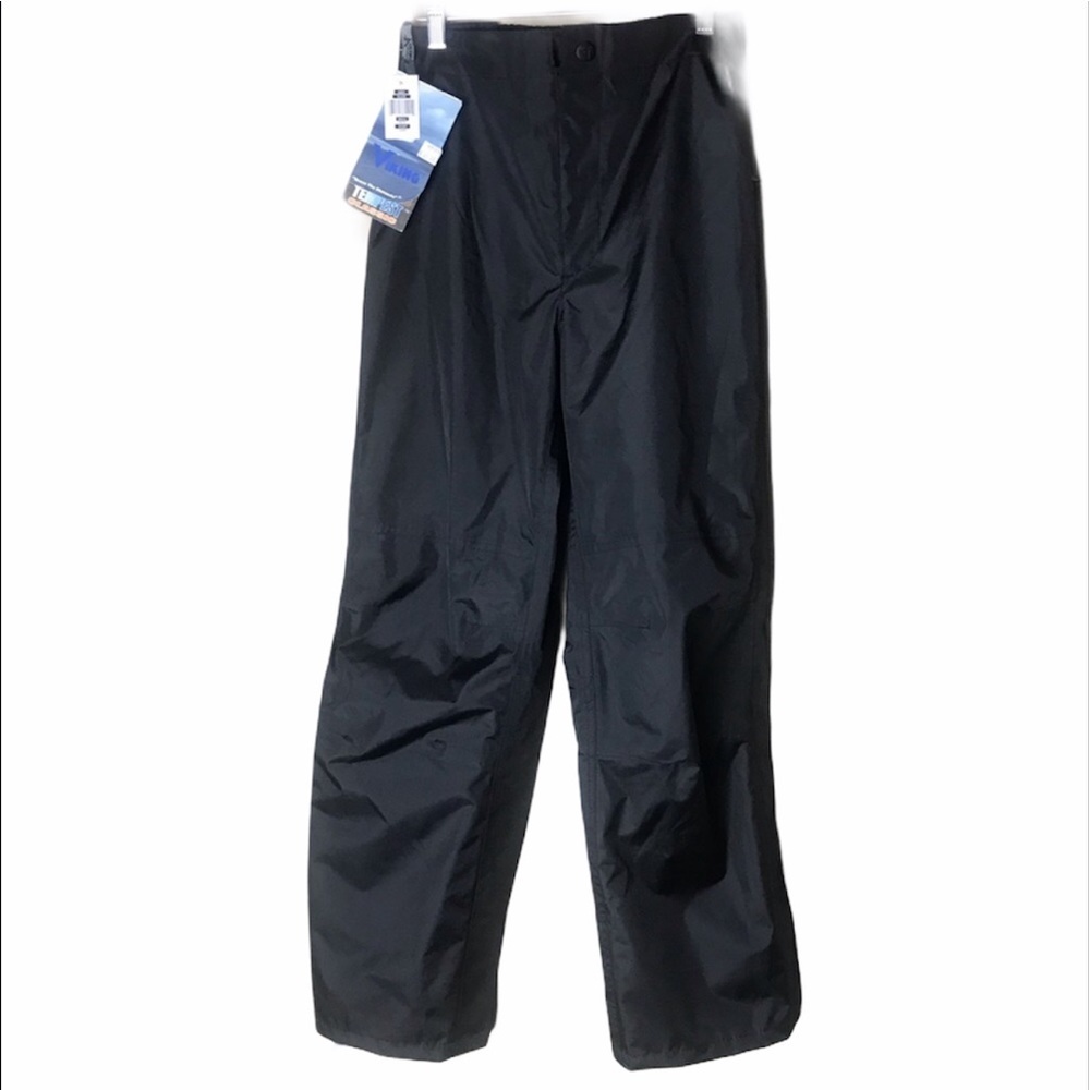 VIKING BLACK WET WEATHER GEAR Pants Small